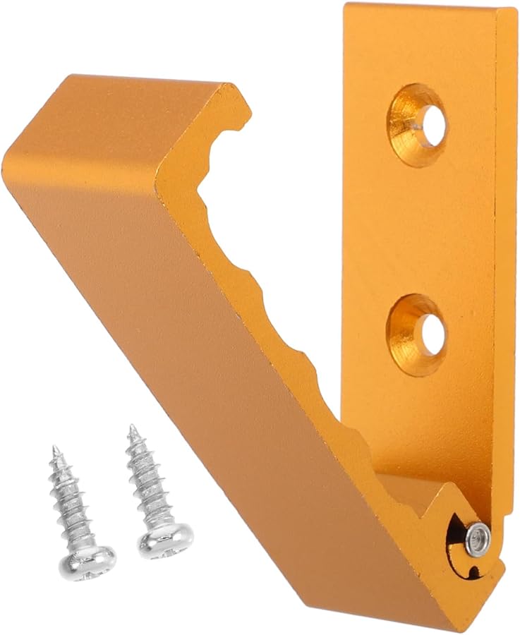 Unomor خطاف حائط من سبائك الألومنيوم موفر للمساحة لتعليق المعاطف والحقائب والمناشف، سهل التركيب لتنظيم المنزل - Image 1