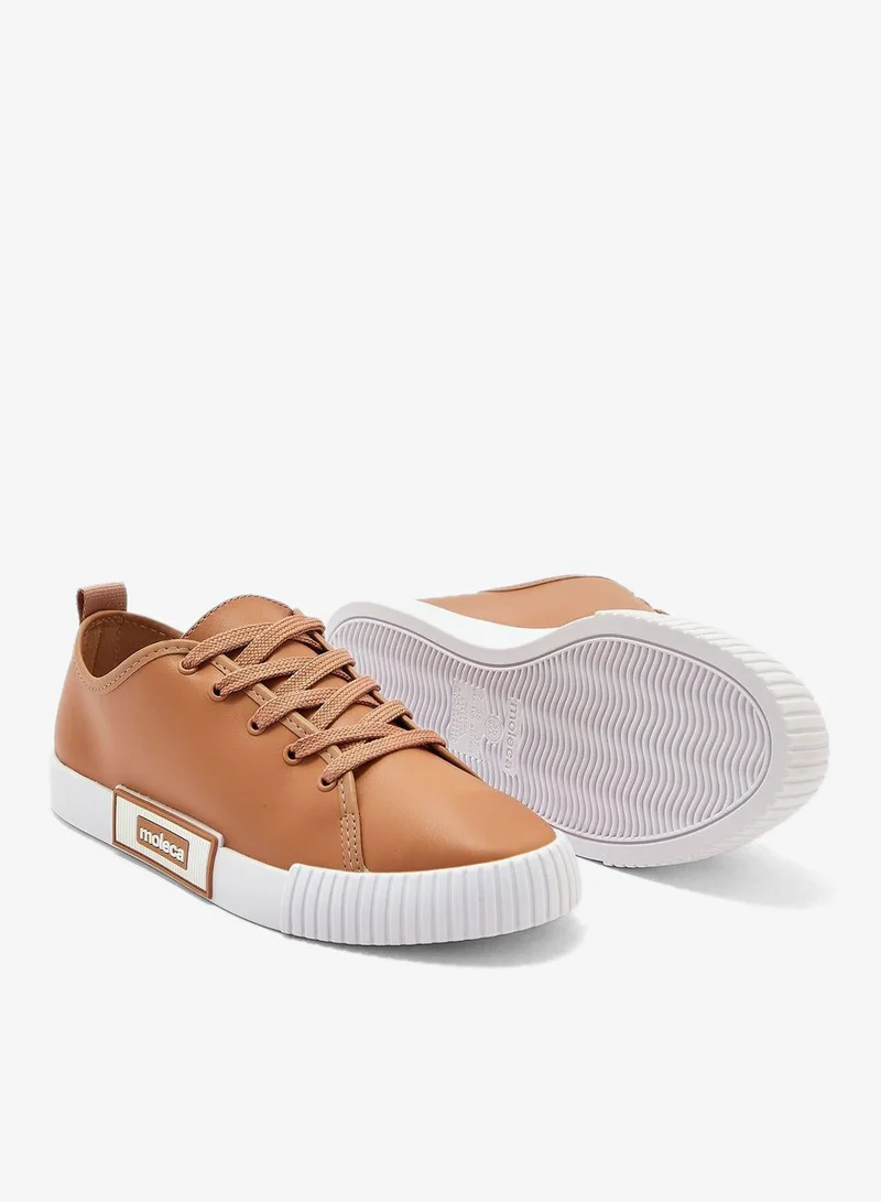 Moleca Nude Comfort Women’s Sneakers – Lace-Up Ladies Sneakers & Casual Sneakers for Girls for Women | Best Price UAE