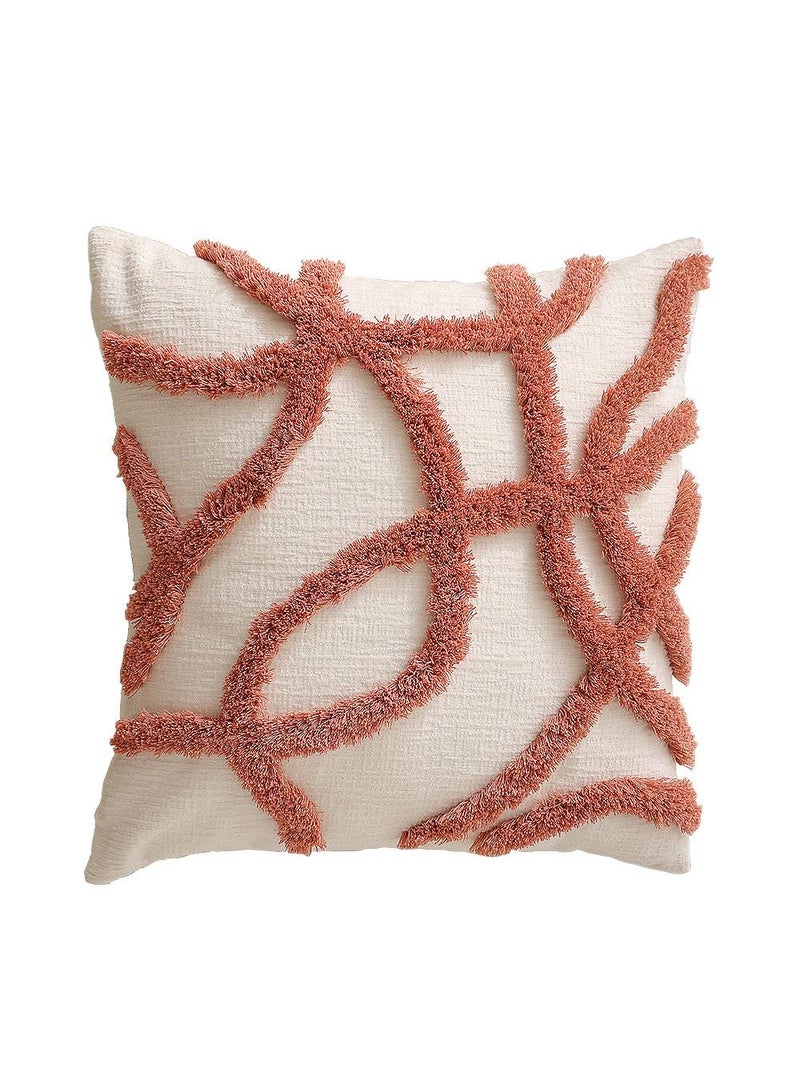 Line tufted sofa pillow cover cushion cover 45 * 45cm