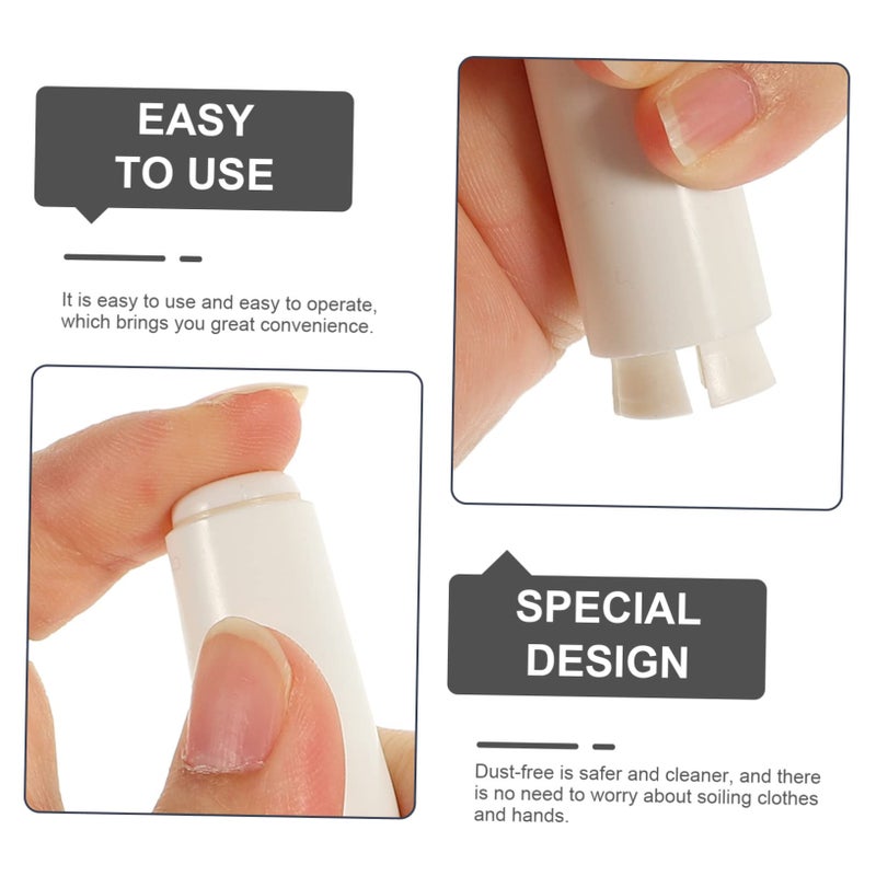2Pcs Lightweight Plastic Chalk Extender Holder Water Soluble Chalk Clip for School Classroom - Image 5