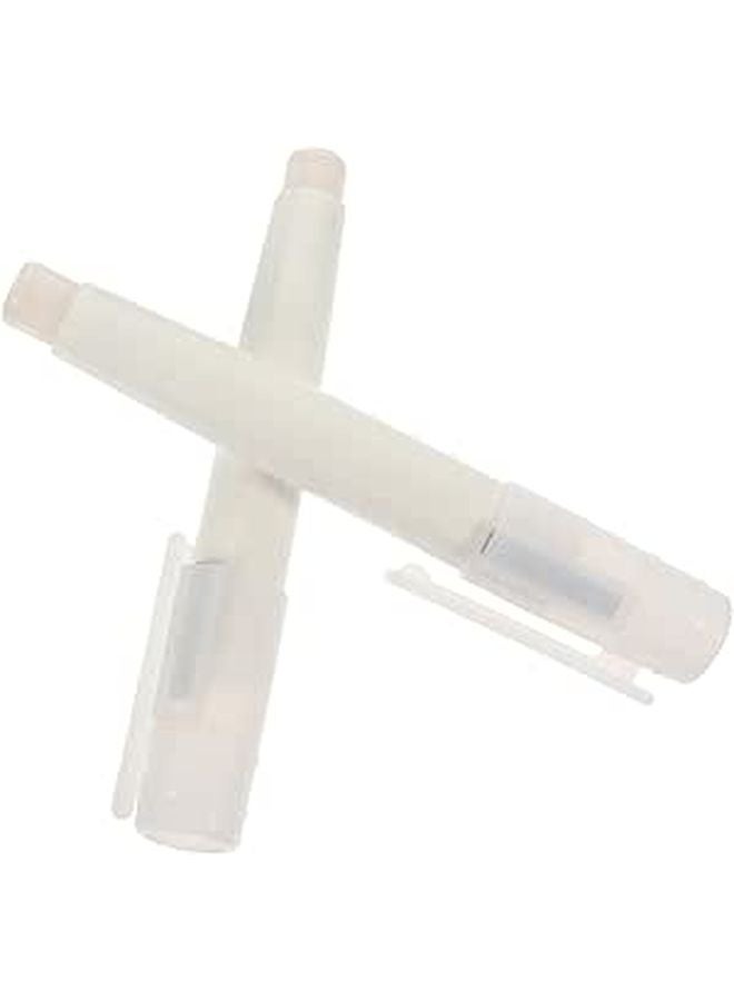 2Pcs Lightweight Plastic Chalk Extender Holder Water Soluble Chalk Clip for School Classroom - Image 1