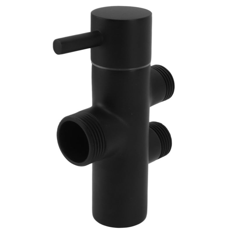 Shower Head Diverter: 1 Pc Copper Wall Mounted - Hot Cold Water Control Shower Arm Diverter for Bathroom Home Use - Image 4