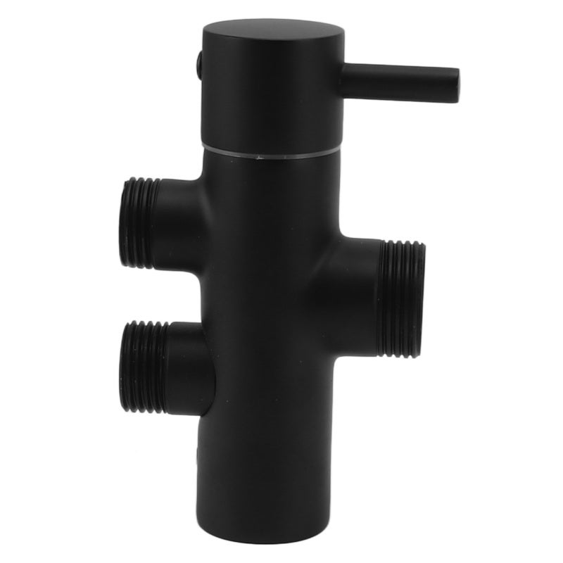 Shower Head Diverter: 1 Pc Copper Wall Mounted - Hot Cold Water Control Shower Arm Diverter for Bathroom Home Use - Image 2