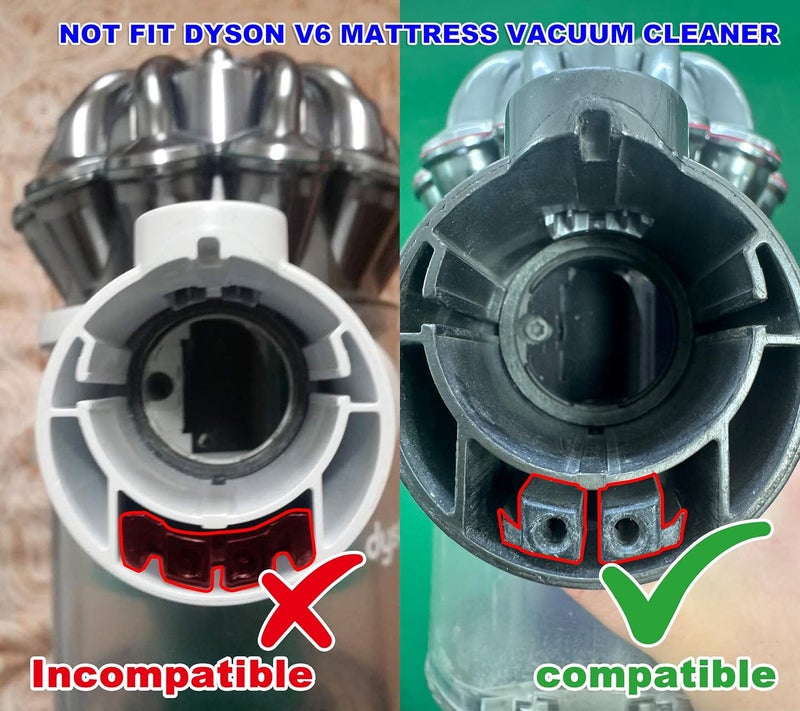 أنبوب تمديد العصا البديل لموديلات دايسون V6 /DC62/DC74، ملحقات عصا الإطلاق السريع المتوافقة مع مكنسة دايسون العصا اللاسلكية لسلسلة DC58/DC59/DC61/V6 (أرجواني) - Image 3