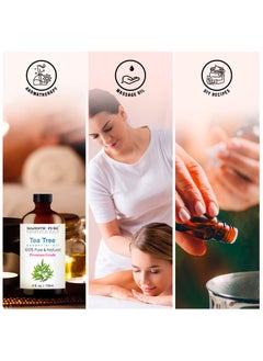 Majestic Pure Tea Tree Essential Oil - 118 ml | 100% Pure and Natural | Premium Grade Essential Oils for Aromatherapy, Diffusers, Skin, Massage and Humidifiers |  - Image 3
