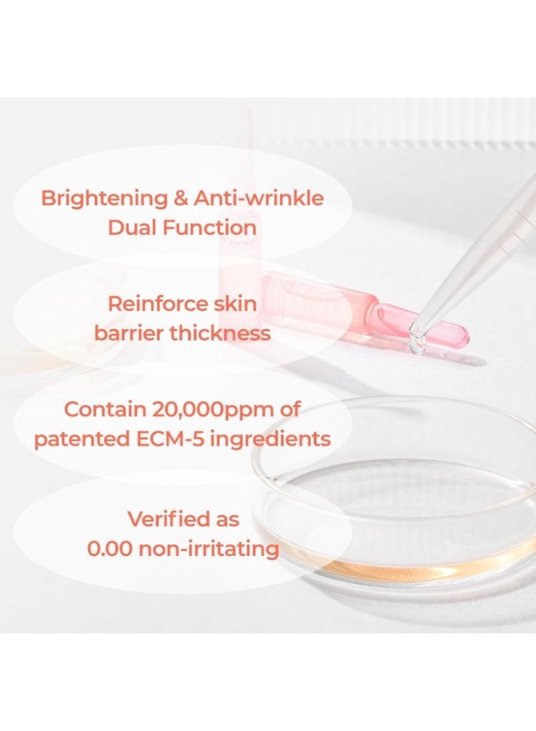 دكتور ميلاكسين Dr. Melaxin Necksphalt ECM Barrier Ampoule أمبول كوري للعناية بالرقبة للترطيب والشد ودعم حاجز البشرة - Image 5