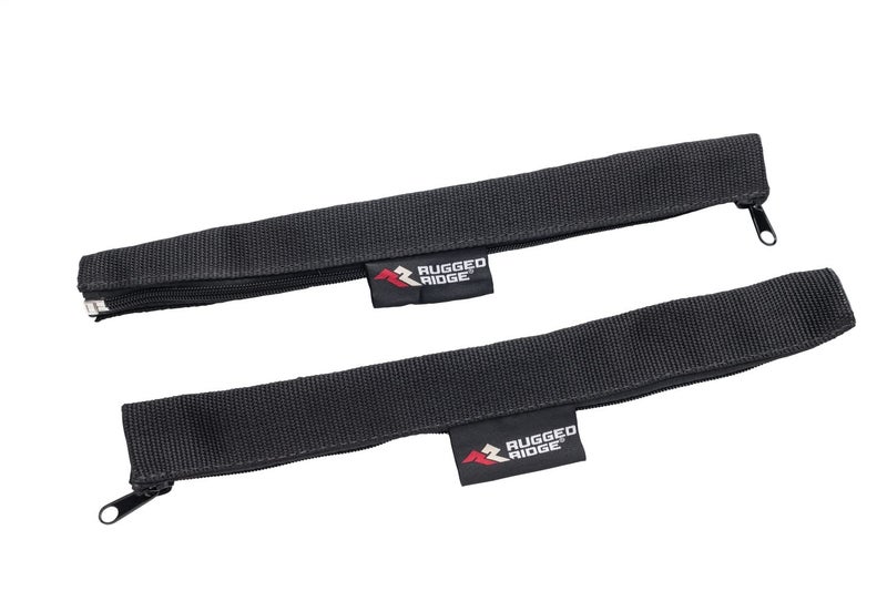 Rugged Ridge Door Limiting Straps for Jeep WranglerGladiator Nylon Black 1210302 Fits 20182025 Jeep Wrangler JLJLU 20202025 Jeep Gladiator JT Front 20072018 Wrangler JKU Rear - Image 2