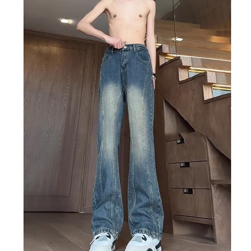 Unisex Classic Denim Jeans Loose Fit Daily Outdoor Wear - Image 5
