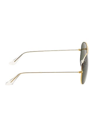 Men Full Rim Pilot Sunglasses - RB3025 L0205 - Lens Size: 58 mm - Gold - view 3
