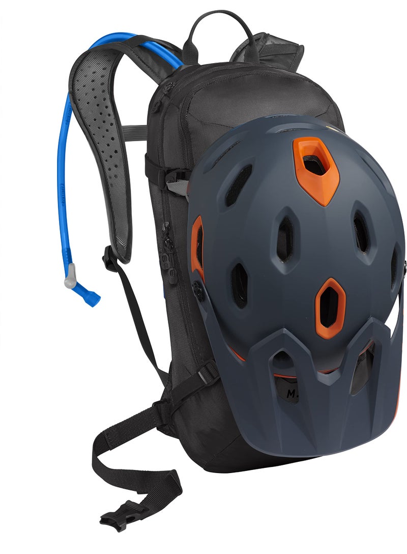 CamelBak M.U.L.E. Mountain Biking Hydration Backpack - Easy Refilling Hydration Backpack - Magnetic Tube Trap - 100oz., Black - Image 3