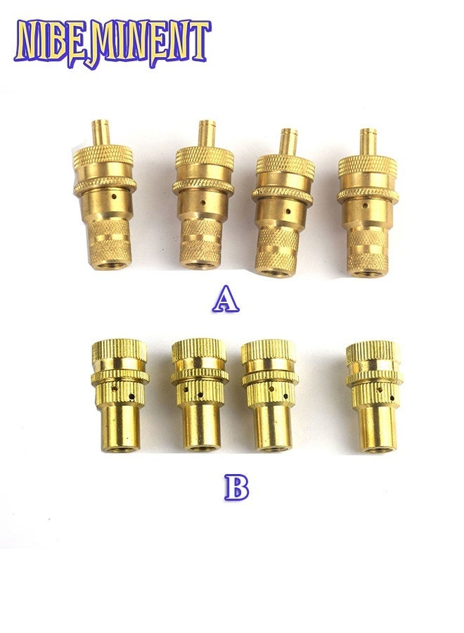 NIBEMINENT 4PCS Automatic Tire Deflator, Brass Adjustable Tire Deflator Kit, Universal 6-30 PSI Preset Air Down Tire Deflators Offroad Accessories, Fits Most Car, Truck, ATV, Truck - Image 2