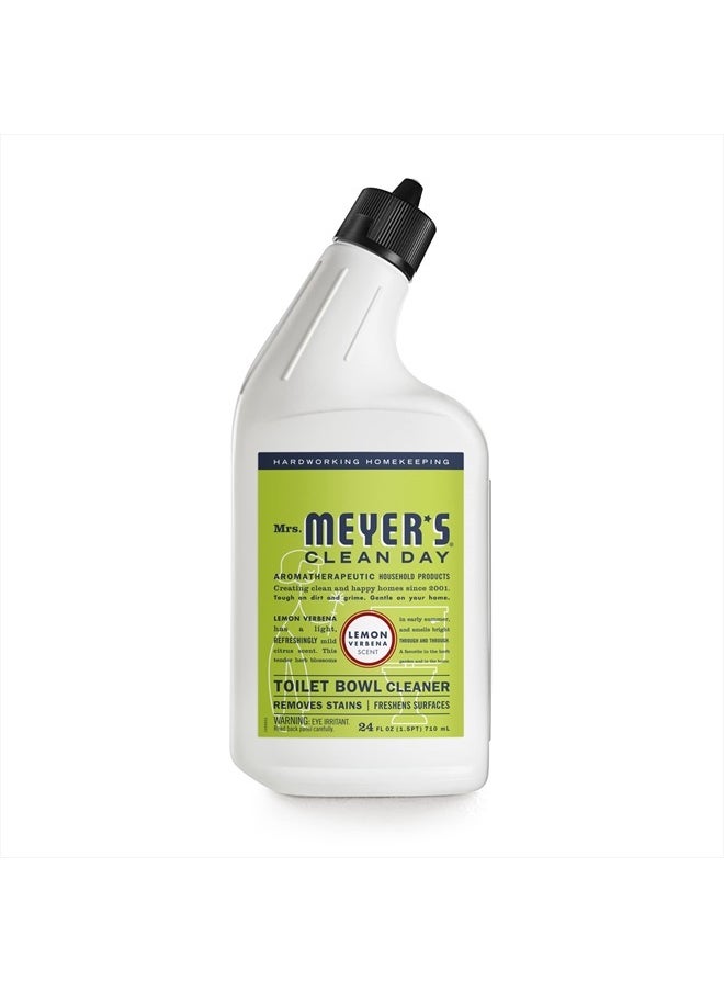 Mrs. Meyer's Clean Day - Liquid Toilet Bowl Cleaner, Stain Removing, Lemon Verbena, 24 oz - Image 1