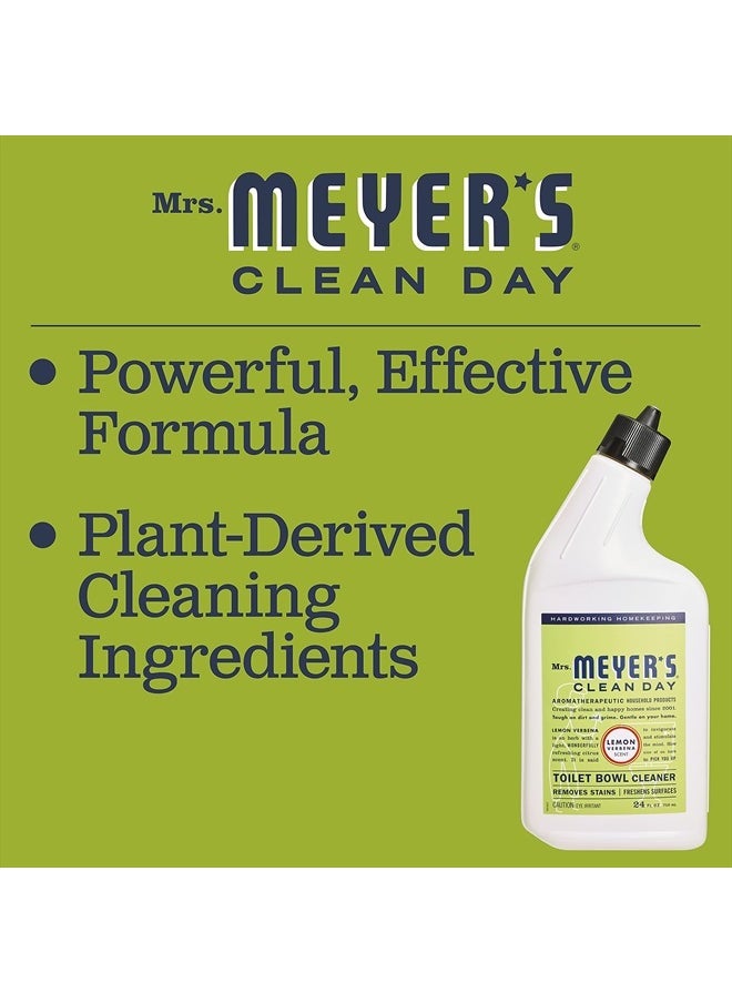 Mrs. Meyer's Clean Day - Liquid Toilet Bowl Cleaner, Stain Removing, Lemon Verbena, 24 oz - Image 1