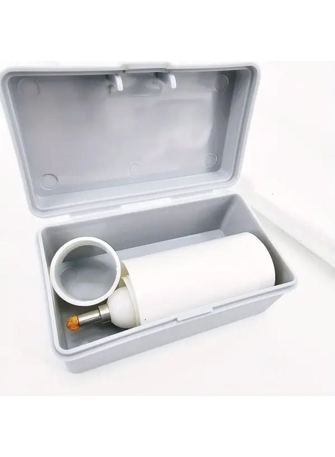 Retractable Magic Candle Trick Prop White Plastic Golden Cap Telescopic Illusion Performance - Image 5