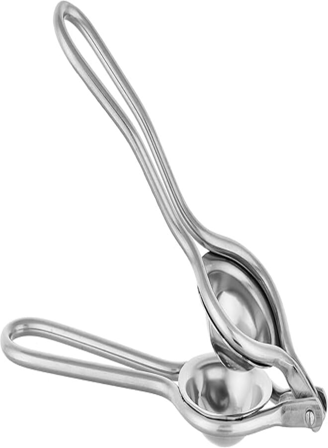 Image stainless steel lemon hand juicer