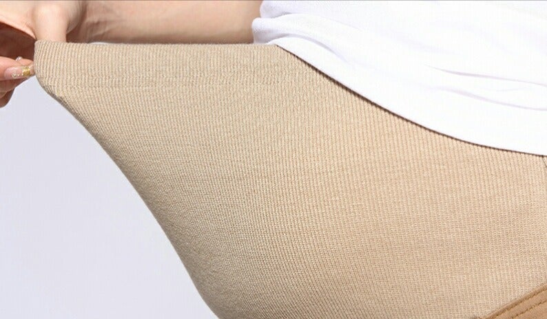 Long Niang Maternity Harem Pants Spring Autumn Korean Style Cotton Comfortable Plus Size Pregnancy Trousers - Image 4
