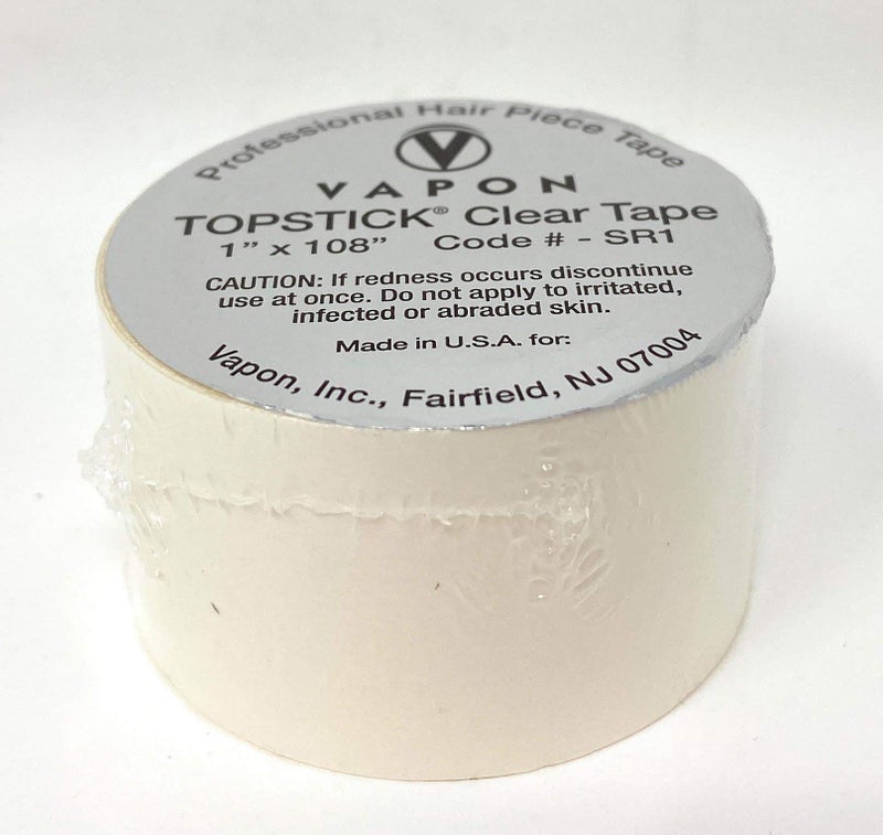 Vapon Double Sided Medical Grade Adhesive Tape Roll, 1 Inches x 108 Inches-Clear - Image 3