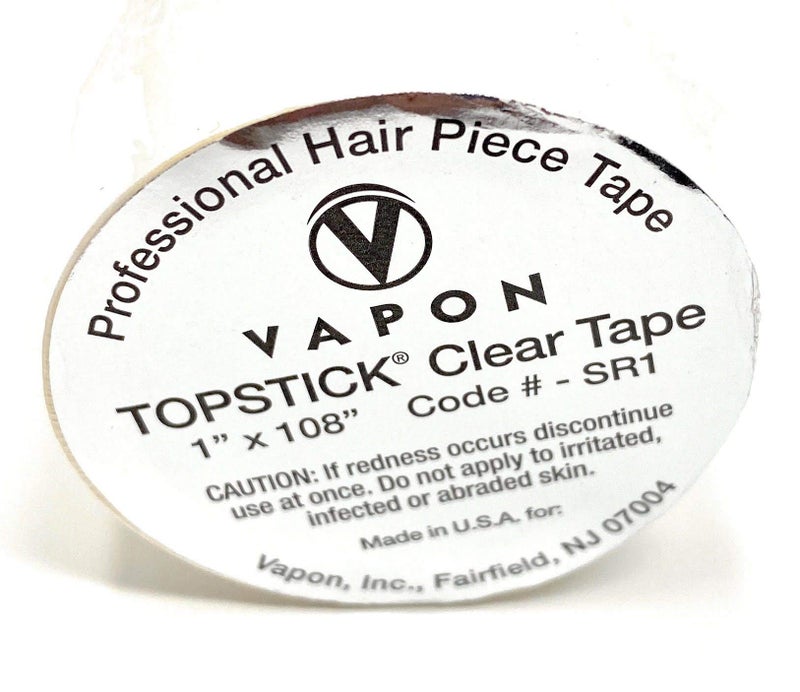 Vapon Double Sided Medical Grade Adhesive Tape Roll, 1 Inches x 108 Inches-Clear - Image 2