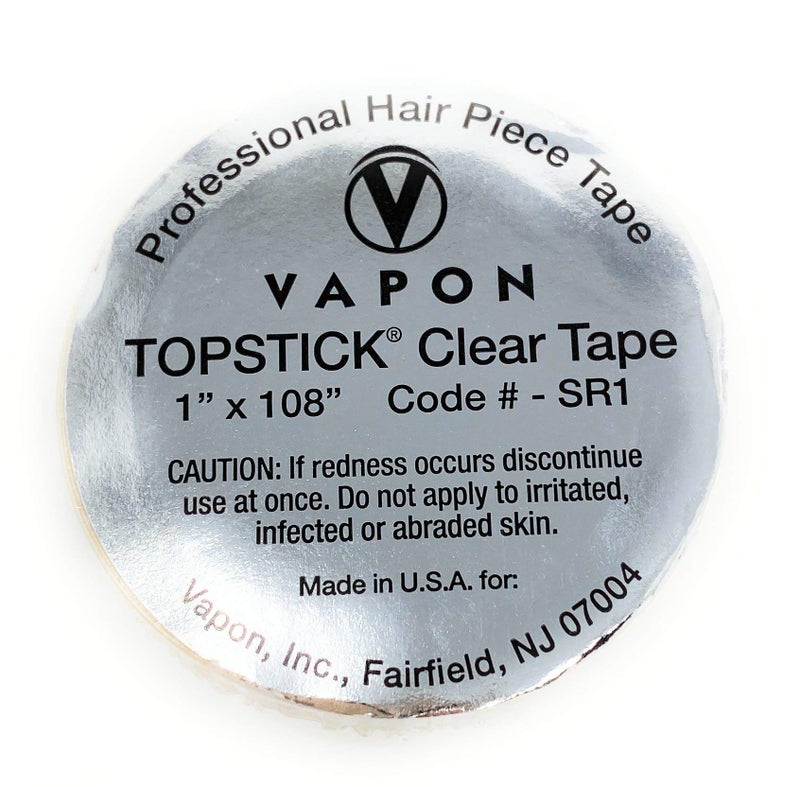 Vapon Double Sided Medical Grade Adhesive Tape Roll, 1 Inches x 108 Inches-Clear - Image 5