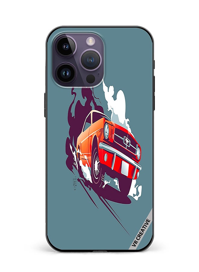 VR CREATIVE Protective Case Cover For Apple iPhone 16 Pro Max Mustang Design Multicolour