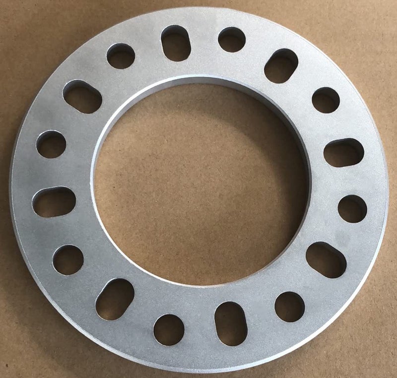 ZHTEAPR 4pc 12mm 1/2" Universal Wheel Spacers for Most 8 Lug Vehicle 8x6.5 8x165.1 8x170 8x180 Compatible with F250 E350 Ram 2500 3500 Express 3500 K3500 Silverado Suburban 2500 Sierra 2500HD 3500HD - Image 2