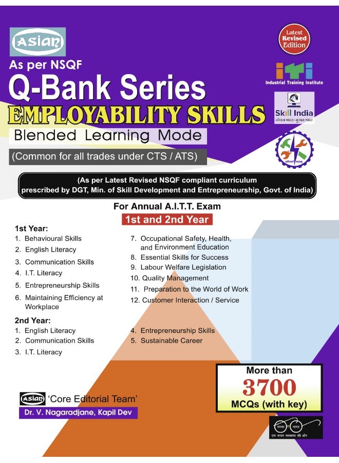 Employability Skills Q-Bank (Blended NSQF 1st & 2nd Year)  - Image 1