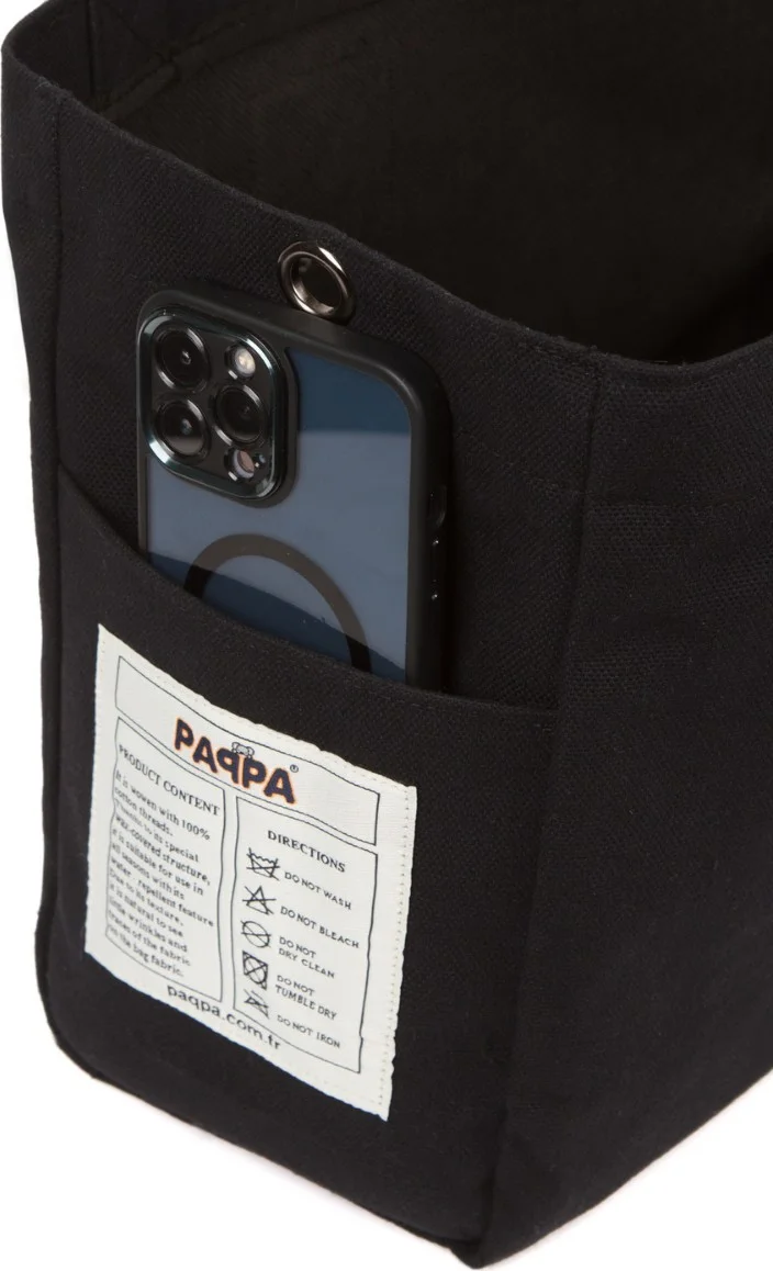 QP Pumice Black - Koala Patterned Women's Hand and Shoulder Bag 1004-00