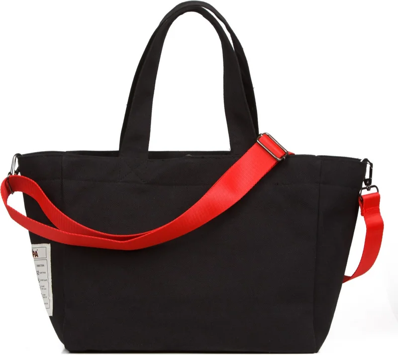 QP Pumice Black - Koala Patterned Women's Hand and Shoulder Bag 1004-00