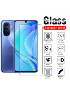 Generic واقي شاشة من الزجاج المقوى لهاتف Huawei Nova Y70 - شفافية عالية، لمسة دقيقة، مضاد للانفجار، حواف مقوسة ناعمة، سهل التركيب، واقي شاشة لهاتف Huawei Nova Y70  - Image 3