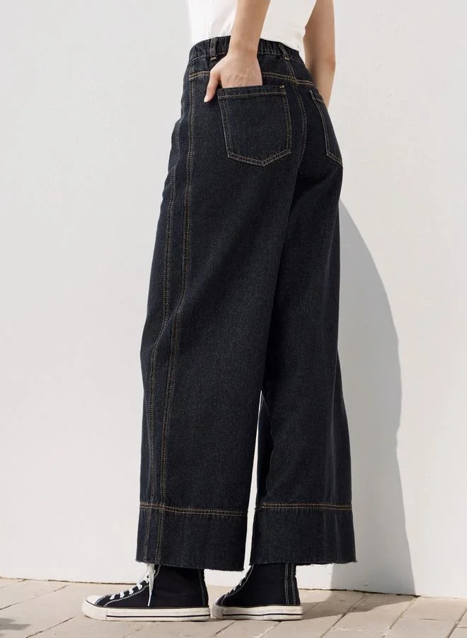 2Xtremz 2Xtremz Wide Leg Jeans with Pockets