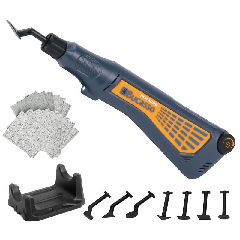 Bucasso Cordless Pen Sander Variable Speed and USB Charging with LED Light MultiPurpose Power Tool for Sanding Polishing Finishing DIY Crafts Blue - Image 2