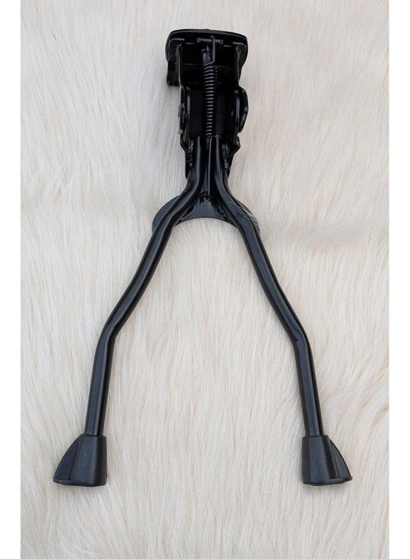 سنادة للدراجة مزدوجة الأرجل مع دعامة مركزية قابلة للطي وقابلة للتعديل مسند مزدوج للعجل - Image 4