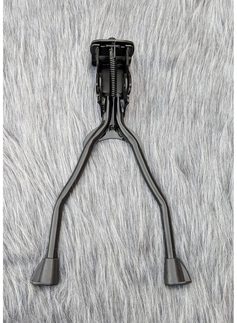 سنادة للدراجة مزدوجة الأرجل مع دعامة مركزية قابلة للطي وقابلة للتعديل مسند مزدوج للعجل - Image 3