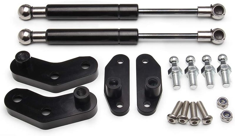 WENJTP Door Opener Kits Billet Aluminum Anodized Door Shocks Struts for Can-Am Maverick X3 and X3 Max - Image 1