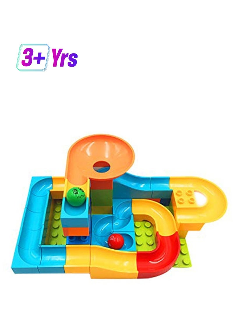 52-Piece Marble Run Building Block Toy 3+ Years  - Image 1