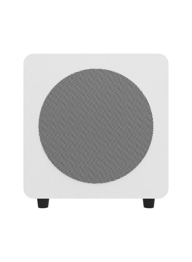 Kanto Audio SUB8 Sealed Powered Subwoofer, Matte White/White Grille - Image 3