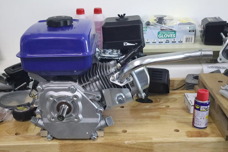 HGC نظام العادم الخلفي HGC لمركبة Predator 196cc GX160 GX200 كارت - Image 2