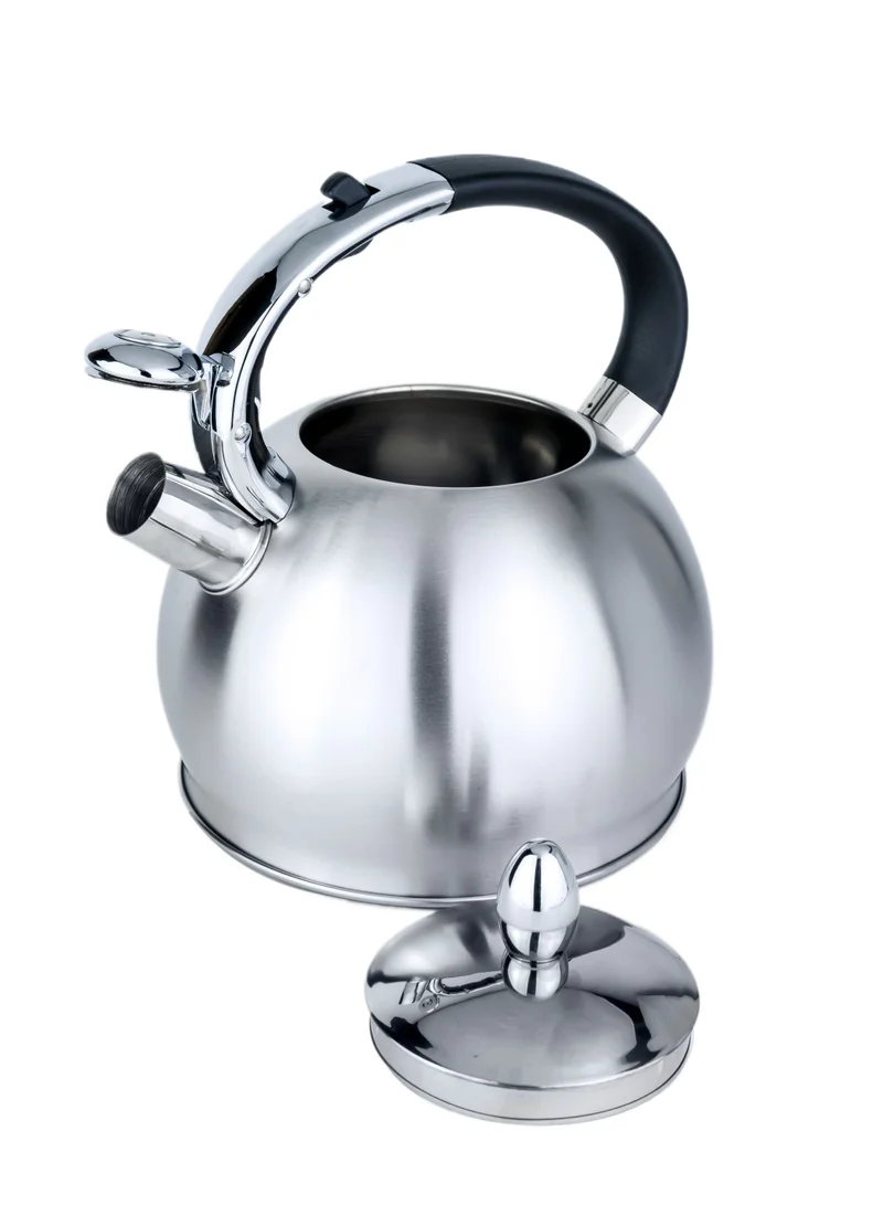 Cuisine Art Cuisine Art - MGFR Stainless Steel Capsuled Bottom Whistling Tea Kettle - 2.5L Capacity, Stovetop Teapot With Whistle, Ergonomic Handle