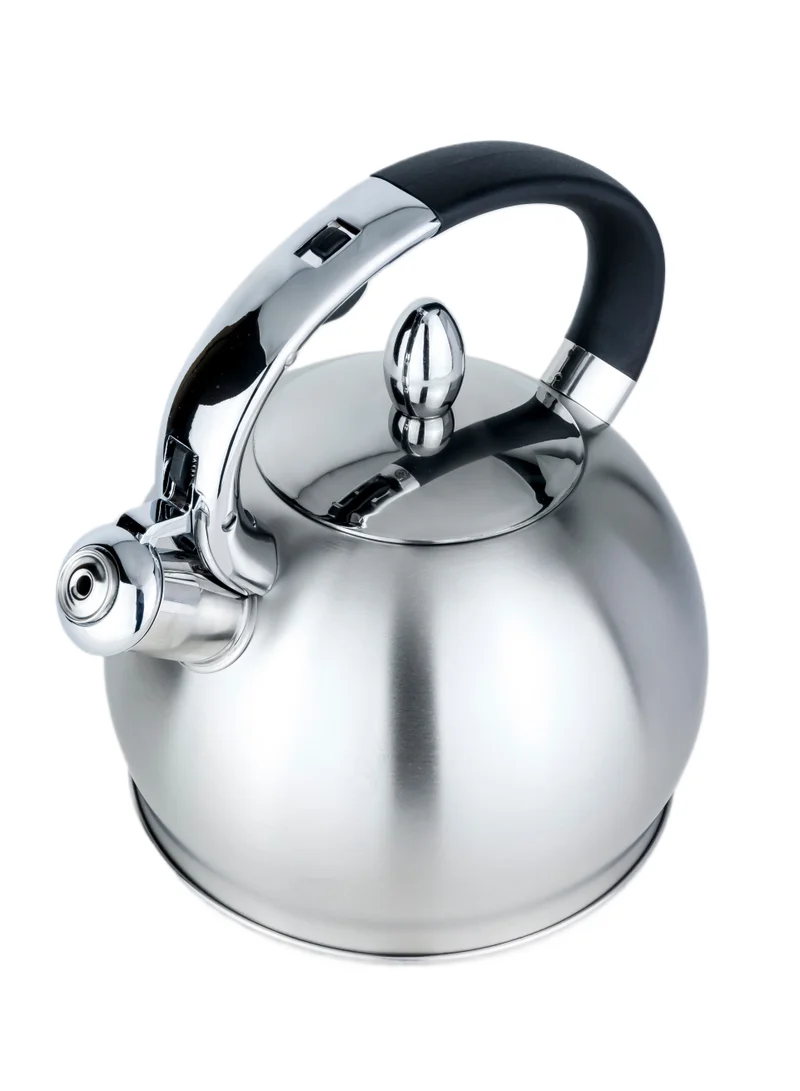 Cuisine Art Cuisine Art - MGFR Stainless Steel Capsuled Bottom Whistling Tea Kettle - 2.5L Capacity, Stovetop Teapot With Whistle, Ergonomic Handle