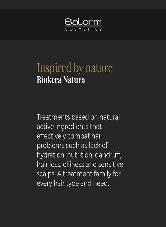 SALERM - Argan Shampoo Biokera Natura - 1000 ml - for Damaged Hair - with Argan and Cotton Oil - Deep Hydration - Gentle and Effective Cleaning - Shiny Hair - Image 5