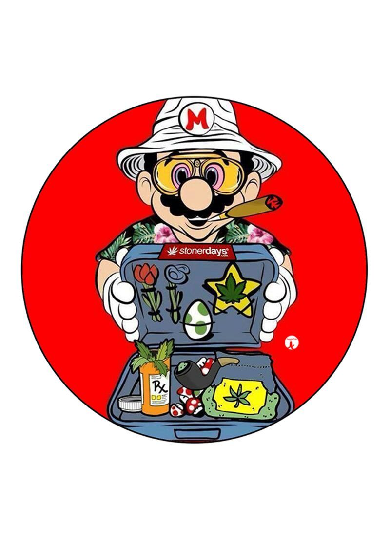 RKN Video Game Super Mario Printed Fridge Magnet Multicolour - Image 2