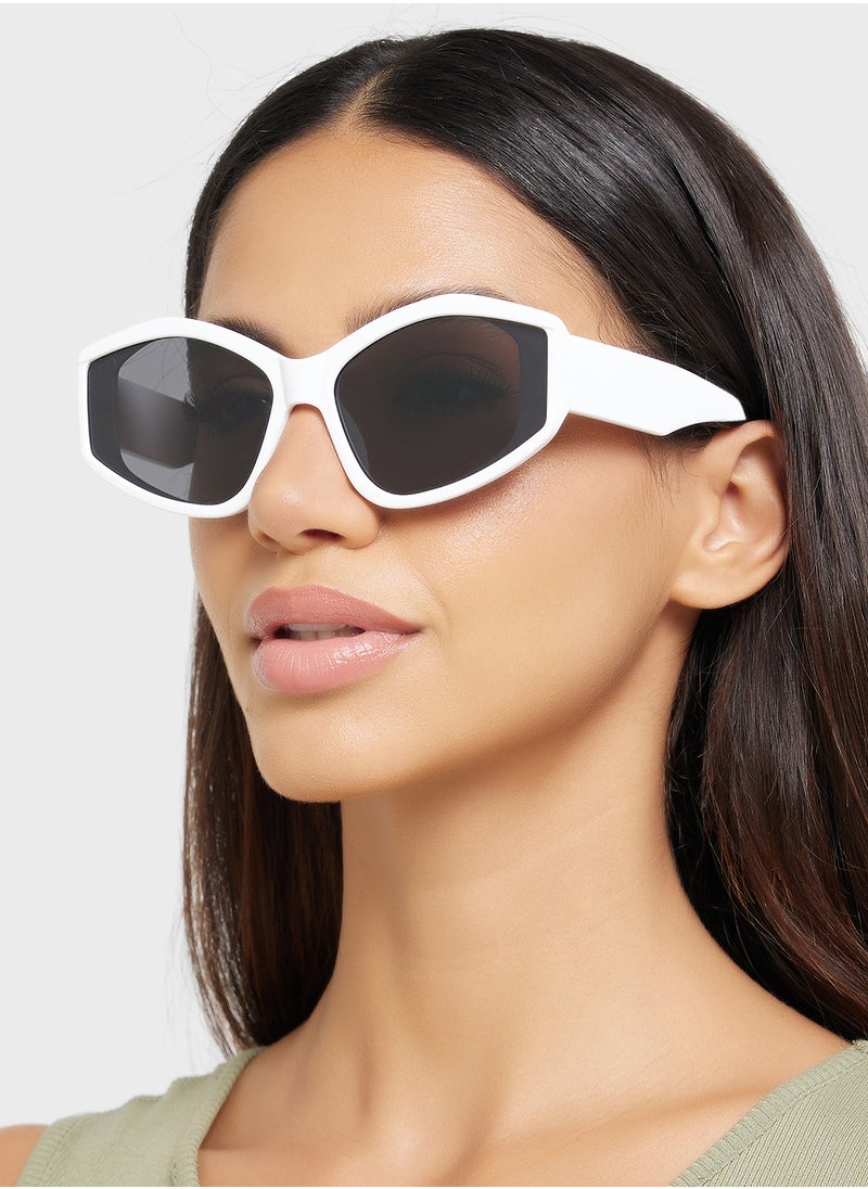 ELLA - Angular  Sunglasses - Image 1