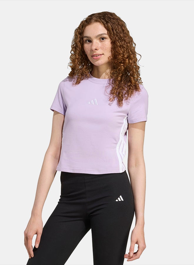 Adidas Essentials 3-Stripes Slim Baby T-Shirt - Image 1