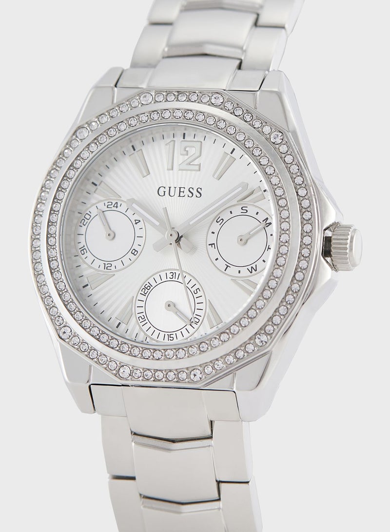 GUESS Ritzy Steel Strap Analog Watch - Image 2