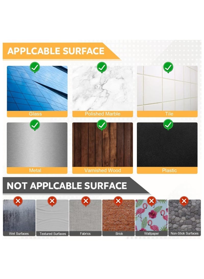 BAEKO 24 Pairs (48 Strips) Picture Hanging Strips, Heavy Duty Sticky Picture Hangers for Walls, Hanging Pictures Without Nail, Damage Free Refill Adhesive Poster Strips, Frame Mounting Strips (White) - Image 4