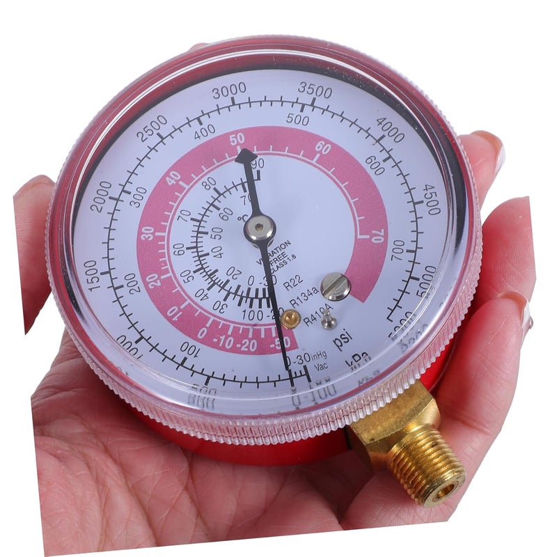 قطعتان من مجموعة مقاييس الضغط المنخفض والمرتفع مع قرص بلاستيكي سهل القراءة - Image 4