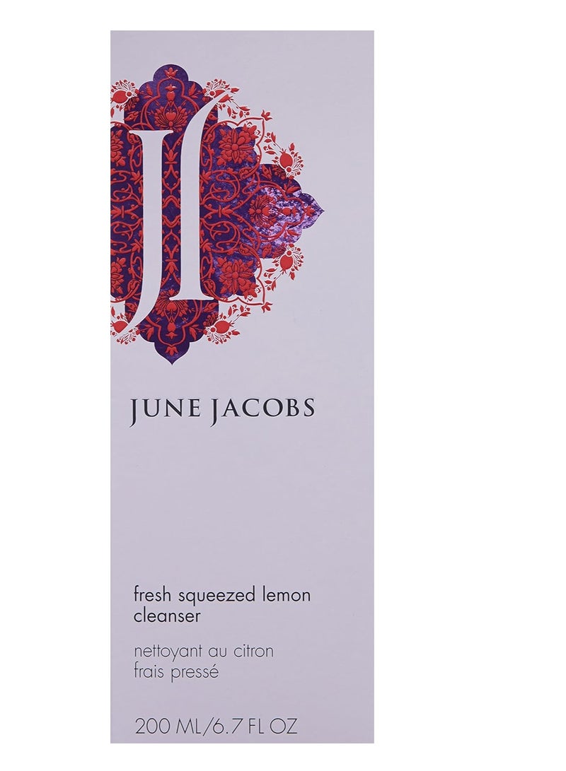 June Jacobs Fresh Squeezed Lemon Cleanser, 6.7 Fl Oz - Image 1