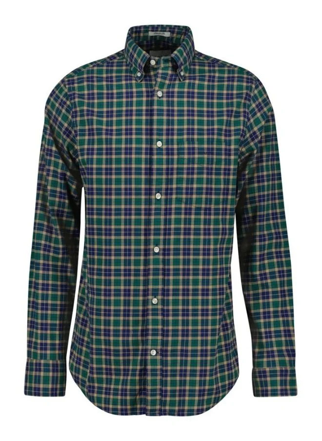 GANT Regular Fit Light Twill Check Shirt