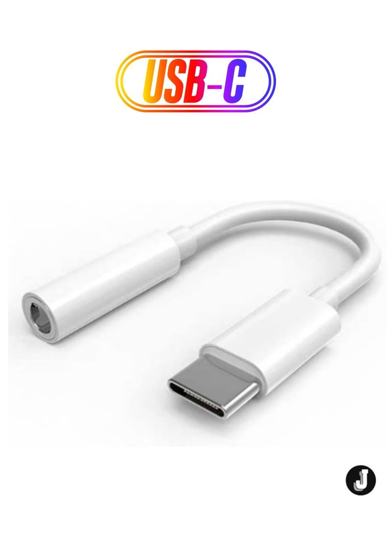JAJEEK "USB Type C to 3.5mm Female Headphone Jack Adapter - Aux Audio Cable for Seamless Connectivity" - Image 1