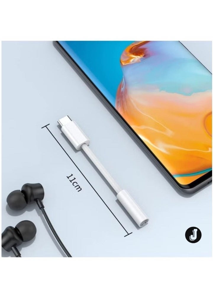 JAJEEK "USB Type C to 3.5mm Female Headphone Jack Adapter - Aux Audio Cable for Seamless Connectivity" - Image 3